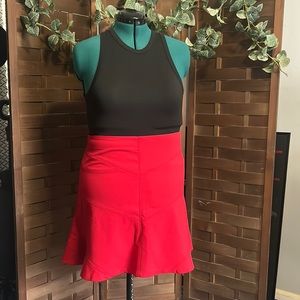 Red Loft Skirt.